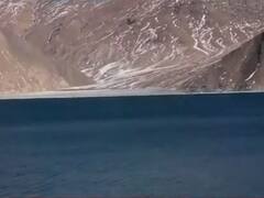 भारत-चीन के बीच LAC पर तनाव पर Pangong Tso झील से ABP News की ग्राउंड रिपोर्ट