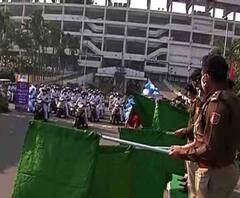 বিধাননগর কমিশনারেট এলাকায় টহলদারির জন্য রাস্তায় নামল স্কুটার বাহিনী