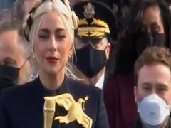 शपथग्रहण से पहले Lady Gaga ने गाया अमेरिका का National Anthem | US Inauguration Day