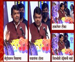 नुसतं विदर्भाचं रक्त असून चालत नाही, विदर्भाशी बेईमानी करू नका, फडणवीसांचा मुख्यमंत्र्यांना टोला