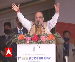 Amit Shah बोले- Assam को सिर्फ BJP ही आतंकवाद मुक्त बना सकती है | Kokrajhar | ABP Ganga 