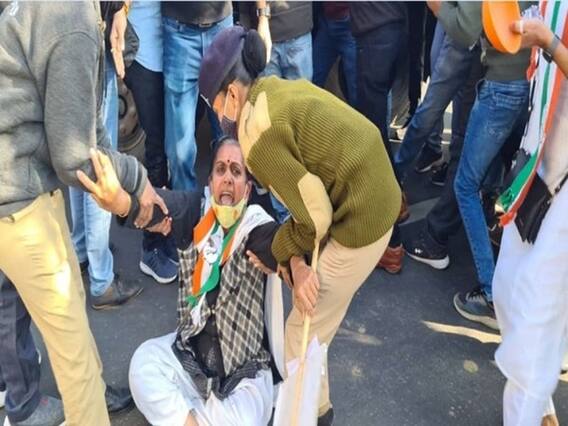 જામનગરમાં CM રૂપાણીનો વિરોધનો પ્રયાસ કરનાર કોગ્રેસના કાર્યકરોની અટકાયત, જુઓ વીડિયો