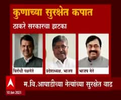 राज्यातील प्रमुख नेत्यांच्या सुरक्षाव्यवस्थेत कपात, भाजप नेते म्हणतात, आम्हाला सुरक्षेची गरज नाही!