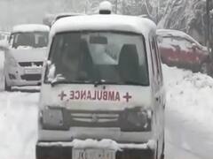 कश्मीर घाटी में तीन दिन से हो रही भीषण बर्फबारी, कई इलाकों में बिजली सप्लाई ठप