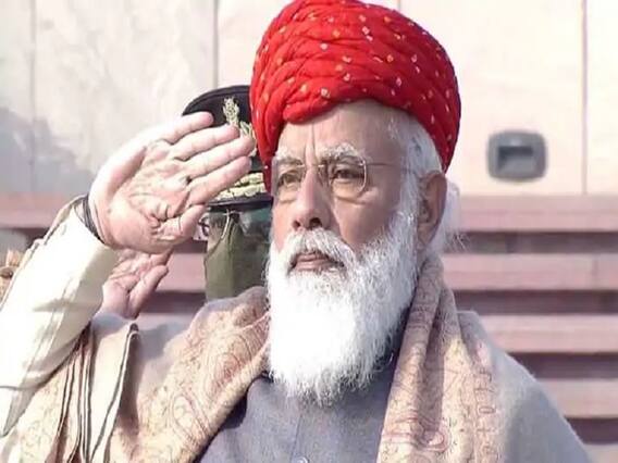 પ્રજાસત્તાક દિવસે PM મોદીએ પહેરી જામનગરની ખાસ પાઘડી, જાણો કોણે આપી હતી ભેટ 