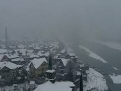 J&K: घाटी में जोरदार बर्फबारी, मौसम विभाग ने आगे भी भारी बर्फबारी का अनुमान जाहिर किया
