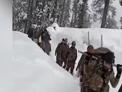 J&K: Jawans escort woman & her infant to home in Sopore, video goes viral 