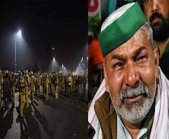 Rakesh Tikait के रोने से लेकर Police के पहरे तक, Ghazipur Border पर बीती रात क्या-क्या हुआ?