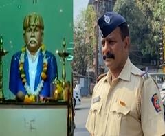 खाकी वर्दीतला 'बापमाणूस', पोलीस उपनिरीक्षकाची वडिलांप्रती श्रद्धा, वडिलांचं उभारलं मंदिर 