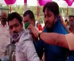 वसईमध्ये एकनाथ शिंदेंच्या कार्यक्रमात मनसे आणि शिवसैनिकांमध्ये राडा, पोलिसांकडून कार्यकर्ते ताब्यात