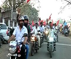 नाशिकमध्ये किसान सभेच्या मोर्चाला सुरुवात, हजारोंच्या संख्येने शेतकरी मोर्चामध्ये सहभागी 