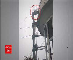 नीचे कूद जाएंगे...आखिर क्यों टंकी पर चढ़कर महिला को ऐसा कहना पड़ा ? | Haridwar | ABP Ganga 