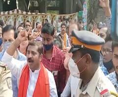 Ram Kadam Protest Against Tandav | तांडव वेब सीरीजविरोधात राम कदम यांचं आंदोलन