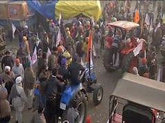 Tractor Rally : Singhu Border पर सुरक्षा के कड़े इंतजाम, देखिए Ground report 