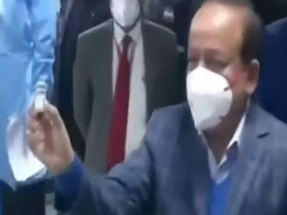 Congress पर वैक्सीन को लेकर स्वास्थ्य मंत्री Dr Harshvardhan का पलटवार 