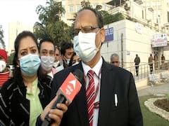 'आज 45 लोगों को वैक्सीन दिया गया.. कोई साइड इफेक्ट नहीं दिखा'- Dr BL Sherwal, RGSS Hospital