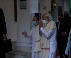 Netaji's Birth Anniversary: তীব্র আপত্তি Sugata Bose-র, নেতাজি ভবনে ঢুকলেন একা Narendra Modi, বাইরে অপেক্ষা করলেন অন্য BJP নেতারা 