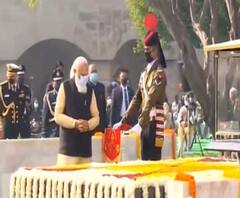 राष्ट्रपिता महात्मा गांधी की 73वीं पुण्यतिथि पर PM Narendra Modi ने दी श्रंद्धाजलि 