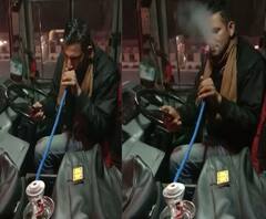 ये बस है या हुक्का बार...सरकारी वाहन में दबाकर उठ रहा है धुआं | Kotdwar | Uttarakhand 