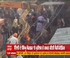 Singhu Border 'ਤੇ ਹਾਲਾਤ ਤਣਾਅਪੁਰਨ,ਪੁਲਿਸ ਤੇ ਅੰਦੋਲਨਕਾਰੀ ਆਹਮੋ-ਸਾਹਮਣੇ