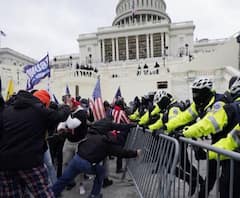 US Capitol Hill Siege | अमेरिकन संसदेत ट्रम्प समर्थकांचा धुडगूस
