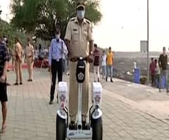 Mumbai Police Segway | मुंबई पोलिसांच्या ताफ्यात आता 'सेगवे', वरळी सी फेस, कार्टर रोडवर गस्त
