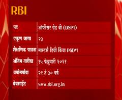 JOB MAJHA | RBI, पंजाब नॅशनल बॅंक, भिवंडी निजामपूर शहर महानगरपालिका येथे नोकरीच्या संधी