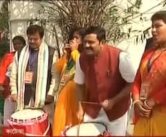 J P Nadda's Bengal Visit: নাড্ডার সভা ঘিরে সাজো সাজো রব কাটোয়ায়, অভ্যর্থনায় ঢাক বাজালেন Rahul Sinha