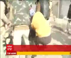 ਸਿੰਘੂ ਬੌਰਡਰ 'ਤੇ ਸਥਾਨਕ ਲੋਕਾਂ ਵੱਲੋਂ ਪ੍ਰਦਰਸ਼ਨ