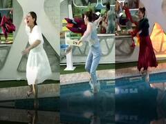 Bigg Boss 14: आखिर तीन बार Swimming Pool में अचानक कैसे गिरीं Rubina Dilaik, यहां जाने वजह !