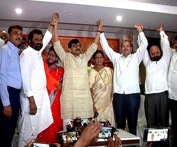 Vasant Gite, Sunil Bagul Joins Shiv Sena | नाशिकमध्ये भाजपला झटका; वसंत गिते, सुनील बागुल शिवसेनेत