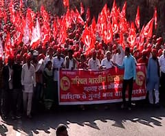 Kisan Sabha Agitation | कसारा घाट पार करत शेतकरी मार्चा मुंबईच्या दिशेने