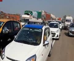 Mumbai-Goa highway Traffic | मुंबई-गोवा हायवेवर पेणजवळ वाहतूक कोंडी