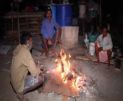 Mumbai Weather | मुंबईत पारा घसरला, गारठा वाढला