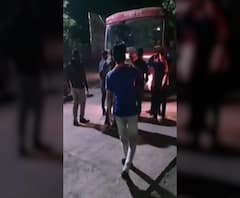 Aurangabad name change issue | पालघर-औरंगाबाद बसवर 'संभाजीनगर' नावाच्या पाट्या