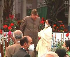 Republic Day 2021: প্রজাতন্ত্র দিবসে রাজভবনে চা-চক্রে যোগ দিলেন মুখ্যমন্ত্রী