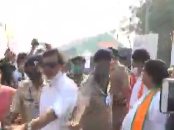 સુરતના ભાજપના કાર્યકર્તાઓએ પોલીસ સાથે કરી દાદાગીરી, વાયરલ થયો વીડિયો