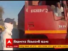 આણંદના વિદ્યાનગરમાં TRB જવાને ટ્રક ચાલક સાથે કરી દાદાગીરી, જુઓ વીડિયો 