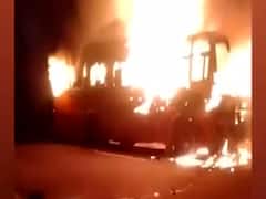 Bike, bus collision on NH-52 kills two on the spot