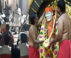 Shirdi मंदिराचे सर्व दरवाजे उघडण्यासाठी ग्रामस्थ आक्रमक; मागण्या पूर्ण न झाल्यास आंदोलनाचा इशारा