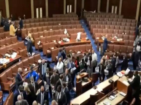 अमेरिकी संसद में ट्रंप समर्थकों के हिंसक प्रदर्शन की पूरी रिपोर्ट | Namaste Bharat (07.01.2021)