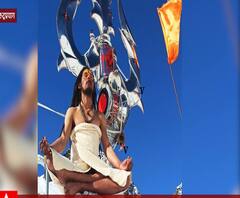 ठंडी हवाओं और बर्फबारी के बीच भी भक्ति में लीन हैं ललित महाराज ! | Kedarnath Dham 