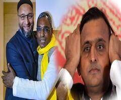 UP में Akhilesh की नैया डुबोएगी Owaisi- Rajbhar की जोड़ी ! | ABP Ganga 