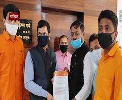 साई संस्थानाची मनमानी कशी रोखायची? पत्रकार संघटनांचं विभागीय आयुक्तांना निवेदन