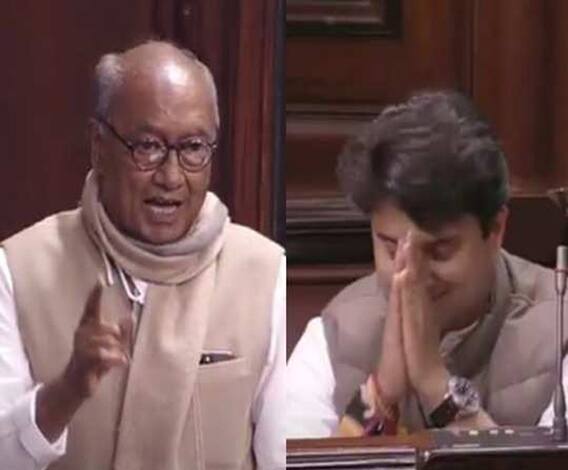 Jyotiraditya Scindia के किस बात पर Digvijay Singh बोल पड़े- वाह जी महाराज...वाह? | Rajya Sabha