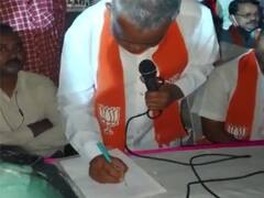 Surat માં મહિલાઓના રોષનો ભોગ બન્યા ભાજપના ઉમેદવાર, લેખિતમાં લીધી બાંહેધરી