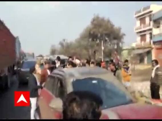 પ્રિયંકા ગાધી દિલ્હીની હિંસામાં મરાયેલા ખેડૂતના પરિવારને મળવા જતાં હતાં ને થયો અકસ્માત. જુઓ વીડિયો