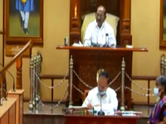 पुडुचेरी: नारायणसामी की सरकार गिरी, विधानसभा में साबित नहीं हुआ बहुमत