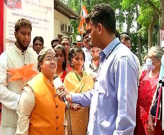 दिव्यांगांनी साकारली शिवरायांची प्रतिकृती! भाजप गुजरात सेलच्या वतीने अनोख्या पद्धतीनं शिवजयंती साजरी