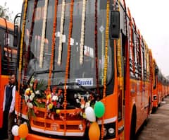 Uttar Pradesh के 14 शहरों में दौडेंगी ई-बस, लखनऊ में 100 इलेक्ट्रिक बसें। @ABPGanga 